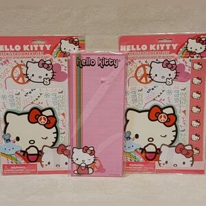 NEW Hello Kitty letter stationary set & long note pad Sanrio